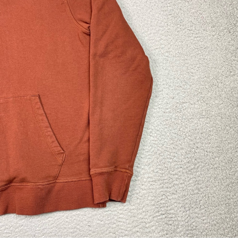 Pact Organic Cotton Hoodie Men's Size M Full Zip Sweatshirt Brick Color Medium * - Picture 11 of 15
